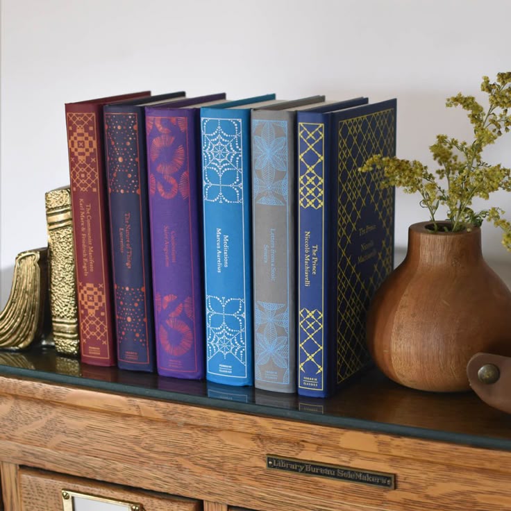 Curated book collection